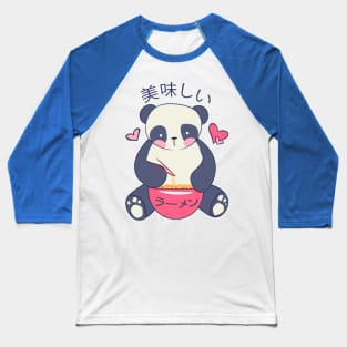 Panda ramen Baseball T-Shirt